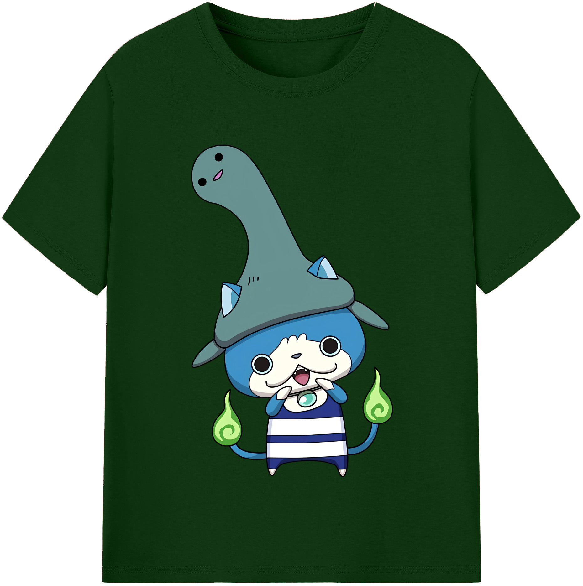 （画像用） 妖怪ウォッチ Yo-kai Watch 綿100％半袖Tシャツ（フロントプリント）